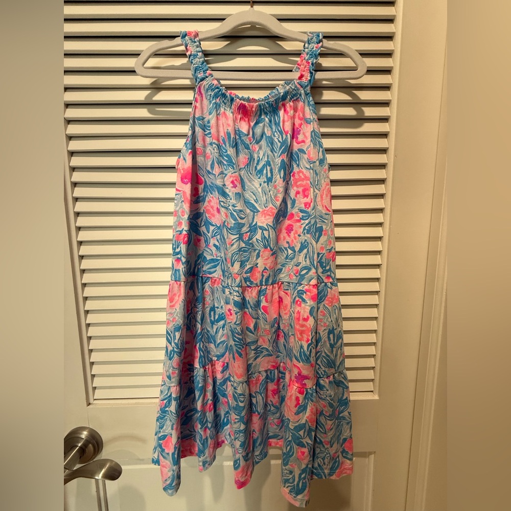 Lilly Pulitzer Trina Dress in “My Little Peony”  Size 8 - 10 (L)